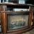 Entertainment center W/Fireplace/SamsungCombo DVD-VHS Player w/ movies 2 thumbnail