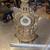Mercedes Baroque brass table clock 1 thumbnail