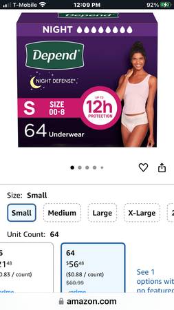 Depends night defense 1