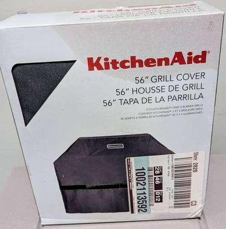 Grill Cover, KitchenAid 56'' W x 23'' D - New! 1