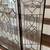 Arched Beveled Glass 3 Panel Folding Fireplace Screen 4 thumbnail
