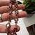 Hand made his & hers wire copper bracelets with crystals amethyst/quar 5 thumbnail