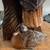 Eagle chainsaw carving 2 thumbnail