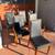 Dillingham mid century modern high back dining chairs 2 thumbnail