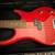 Red Epiphone Embassy 4 String Bass + Case 2 thumbnail
