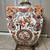 Vintage Ornate Painted Bird Vase 3 thumbnail