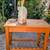 Wooden book shelves, wooden kitchen island cart, footstool etc. 1 thumbnail