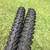 Brand New 24" Mountain Bike Tires, Pair, Blackwall Knobby type 5 thumbnail