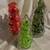 3 "LIBBEY" CLEAR GLASS HOLIDAY / CHRISTMAS TREE CANISTERS 1 thumbnail