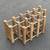 JK Adams Natural Wood Modular 8 Bottle Wine Rack Holder 8 thumbnail