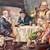 Original 1947 H. Feldman Oil Painting Reproduction “Ye Olde Tavern” by Fritz 2 thumbnail