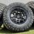 Black 17” TRD Pro Style Rims Toyota Wheels 33” Tires 4Runner Tundra 5 thumbnail