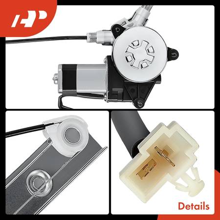 Power Window Regulator / Motor  Toyota Camry 92-96 Sedan driver side 1