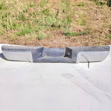Chrome rear bumper 1