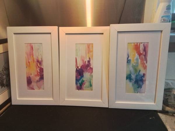 Three signed watercolour paintings 1