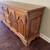 Vintage French style solid walnut 9 drawer dresser 4 thumbnail