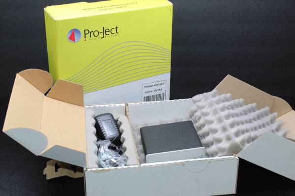 Pro-Ject Phono Box - New Silver  turntable pre amplifier 1