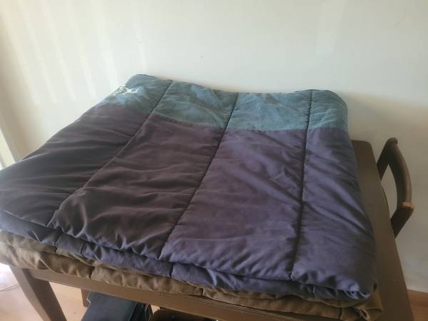 DOUBLE or TWO SINGLE sleeping bags 1