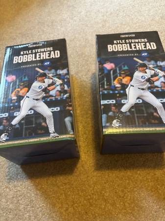 Miami Marlins Kyle Stowers Bobblehead 1