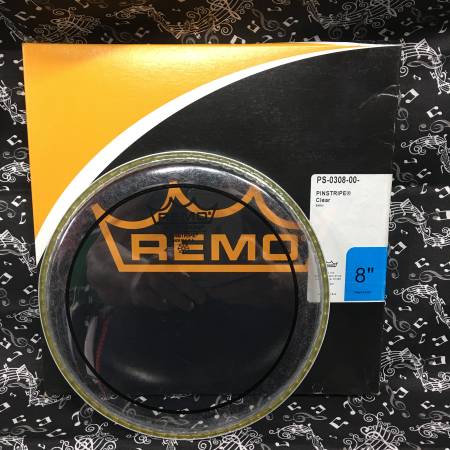Remo 8" Pinstripe Drum head 1