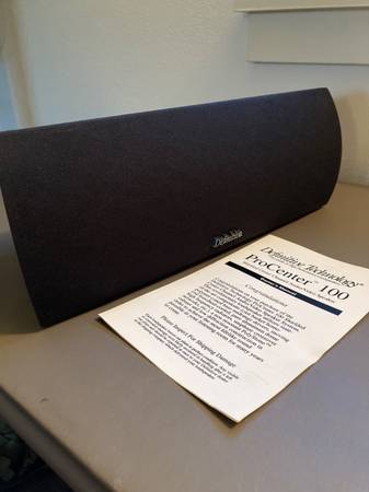 Definitive Technology ProCenter 100 speaker 1
