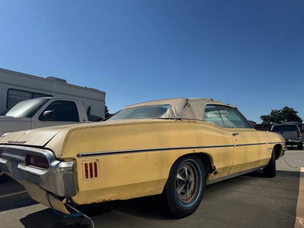 1970 Pontiac Catalina V8 400 Convertible True Barnfind! - $3,000 (dublin / pleasanton / livermore)63444043091715124