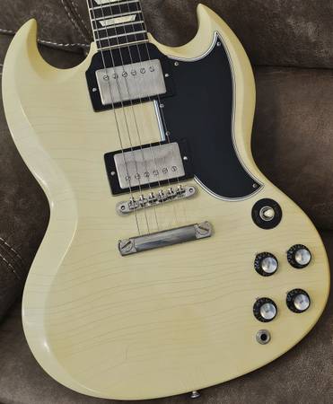 2025 Gibson Custom Shop Murphy Lab '61 Reissue SG (Ultra Light Aged) - $4,000 (Savannah)62973886289793124