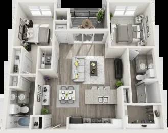 2/BD, Patio/Balcony, Situated in Omaha! 1