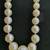 1940s Sea Empress 18" PEARL NECKLACE 3.5mm-7.5MM Graduated w/14k Clasp 5 thumbnail