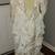 Wedding Dress w/Hat & Veil- SIZE 18 Vintage Sequined 3 thumbnail