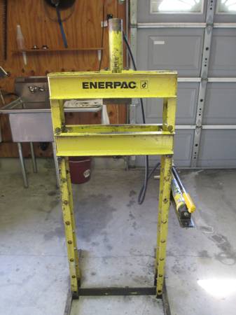 10 Ton H-Frame Enerpac Shop Press 1