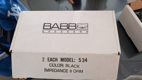 BABBs waterproof 5.25" full range speakers 1