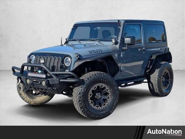2015 Jeep Wrangler Willys Wheeler 4x4 4WD SUV 1