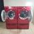 RED LG washer And Electric Dryer Free Deliver And Install 6 Month warranty 2 thumbnail