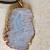 Purple & White Druzy Agate Necklace 3 thumbnail