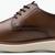 Clarks Men's Brantin Plain Closed Toe Oxford Shoes, Dark Tan, Size 10 5 thumbnail
