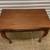 Antique mahogany flip top dining table 3 thumbnail