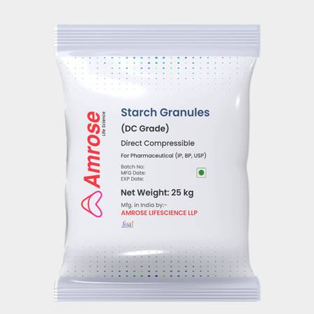 Pharmaceutical Grade Starch Granules – Amrose Lifescience LLP 1