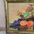 Vintage Still Like Bowl Of Fruits Outline Green Velvet Frame Picture 2 thumbnail