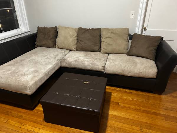 Sectional and Ottoman set 1