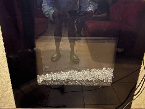 LED COLOR CHANGING FIREPLACE FOR SALE 1