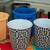 WASTE Basket BIN LOT small Home Basics garbage can 8 Old cans Claris 8 thumbnail