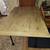 Dining table, strong , handmade real wood w/ 4 chairs. 5 thumbnail