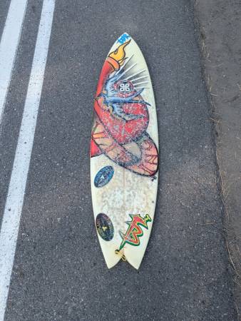 5'11 Fish Surfboard 1
