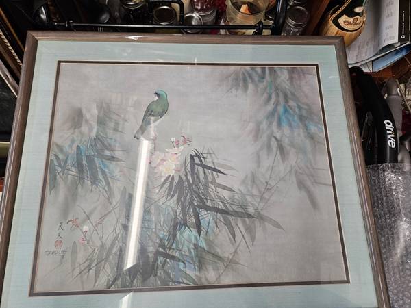 Painting of Bird Perched 1