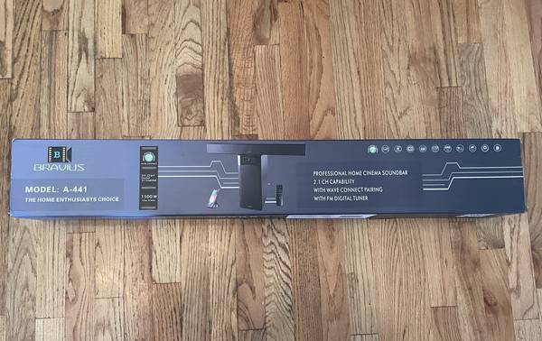 Bravius A-441 Home Theater System - $2,00063470826712577122