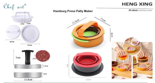 Hamburg Press Patty Maker 1