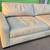 Restoration Hardware Maxwell Leather Ivory Couch Sofa 10 thumbnail