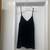 NWT $198 REFORMATION BLACK VELVET MINI DRESS Sz XS 4 thumbnail