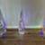 3 Piece Decorative Cone Set With Color Changing LED Lights 1 thumbnail